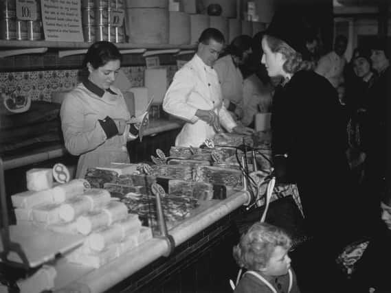Rationing during the war