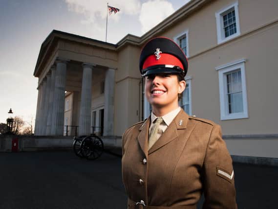 Lance Corporal Lucyanne Leo was named winner in the awards advanced apprenticeship category  										                   Picture Crown Copyright