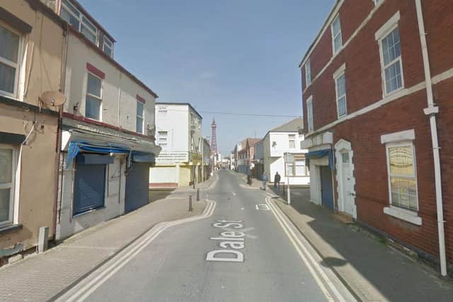 A man was found unconscious at a flat on Dale Street by police and paramedics. (Credit: Google)