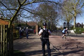 Police during the coronavirus