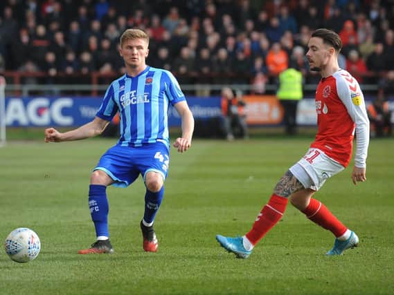 Barrie McKay is Fleetwood's player of the season according to his average match rating