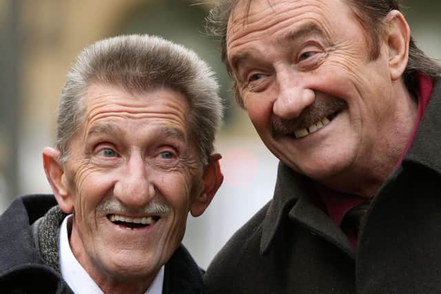 Paul Chuckle's brother and comedy partnerBarry (left)  died in August 2018at the age of 73