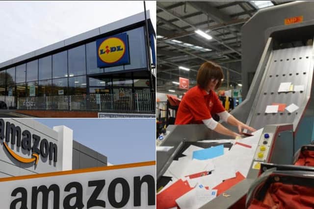 Amazon, Lidl and the Post Office are all hiring in Lancashire
