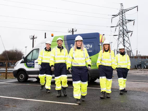 Electricity North West workers