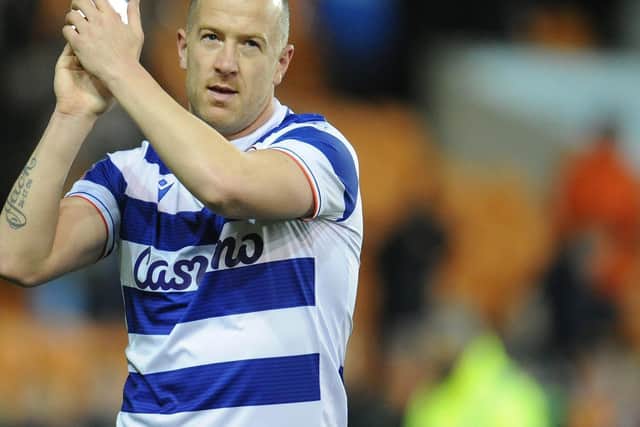 Charlie Adam back at Bloomfield Road this season with Reading in the FA Cup