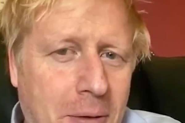Prime Minister Boris Johnson was admitted to hospital for tests as his coronavirus symptoms persist. Boris Johnson/PA Wire