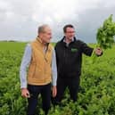 Ian Torley (right) and Len Wright of Len Wright Salads