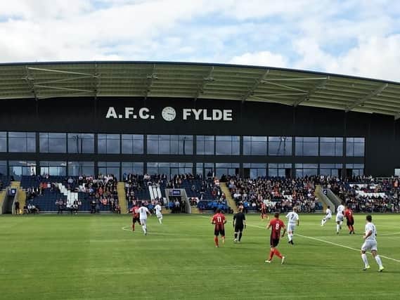 AFC Fylde are in danger of relegation to the National League North