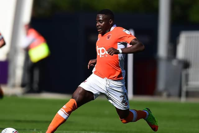 Bright Osayi-Samuel says he gained a lot of confidence from his spell at Blackpool