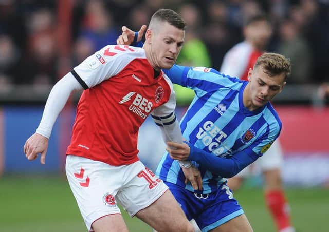 Fleetwood Town's Paul Coutts
