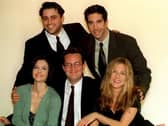 Friends (from left to right) Matt Le Blanc, David Schwimmer, Courteney Cox, Matthew Perry and Jennifer Aniston