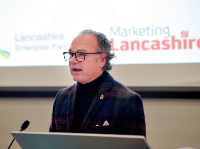 Marketing Lancashire chairman Tony Attard