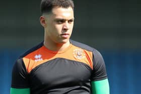 Myles Boney has spent the season on loan with South Shields