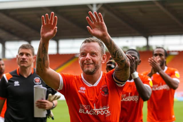 Jay Spearing says the Blackpool squad have been keeping in contact via WhatsApp