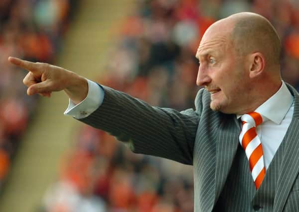 Blackpool boss Ian Holloway