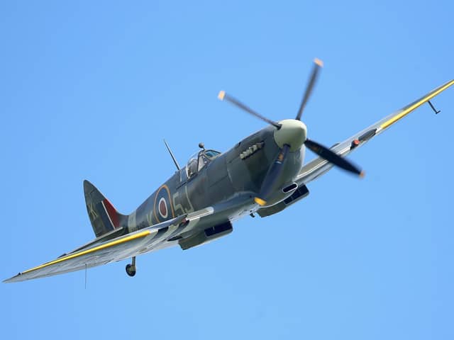 A Spitfire flypast is reportedly being planned to mark the 100th birthday of Captain Tom Moore (Photo by Chris Jackson/Getty Images)