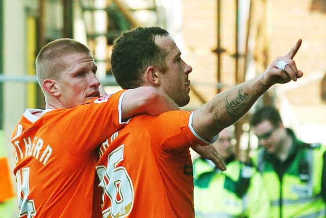 Charlie Adam's yellow cards were a worry for Blackpool in the vital run-in