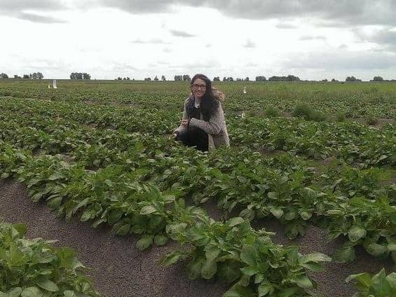 Anna Weston, co-managing director, of Bilsborrow-based Levity CropScience