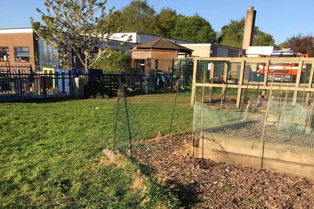 They found the school had been broken into and the children's chickens had been released. (@LythamFire)