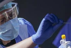 Drive-through coronavirus testing is now available for essential key workers in Lancashire. Picture: Getty