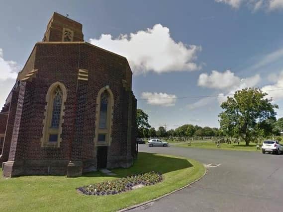 A 37-year-old man from Blackpool remains in custody after he was arrested on suspicion of attempted murder following a stabbing at a funeral service at Carleton Crematorium yesterday (April 30). Pic: Google