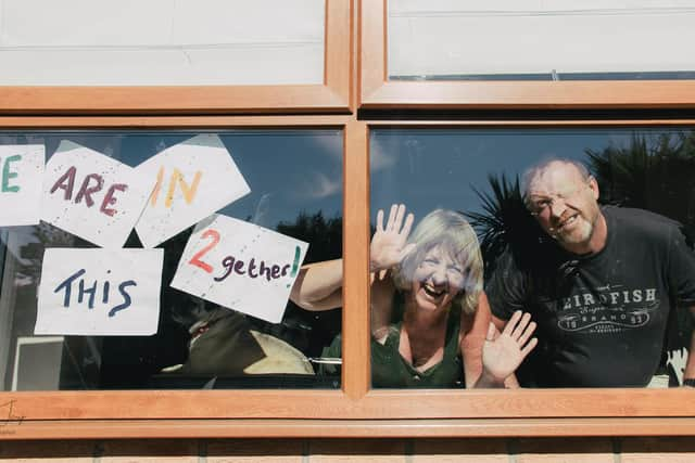 Ella Jay Coxhead took photos of residents under lockdown in her street for donations to the Trussell Trust food bank charity. (Photo: Ella Jay Photography)