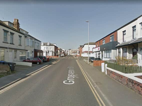 Two fire engines from Blackpool attended a fire involving the first floor of a terraced house in Grosvenor Street at 5.20pm yesterday (May 4). Pic: Google