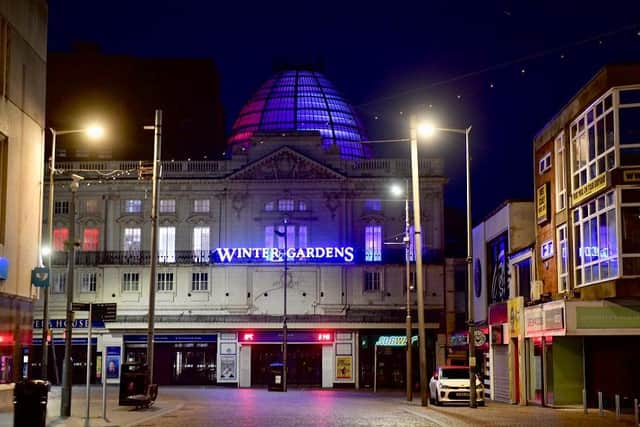The Winter Gardens along with other Blackpool landmarks will be lit up red, white and blue to mark the 75th anniversary of VE Day on Friday May 8 2020