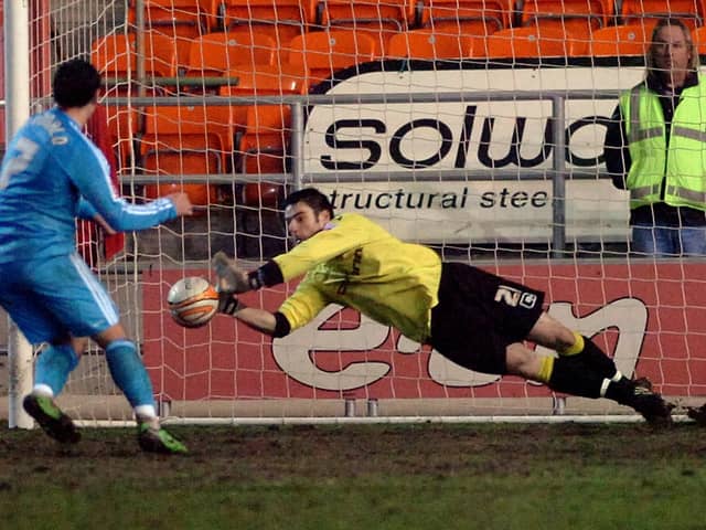 Blackpool keeper Matt Gilks