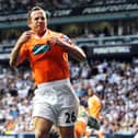 Charlie Adam gave Blackpool the lead from the penalty spot, barely a minute after missing another spot kick