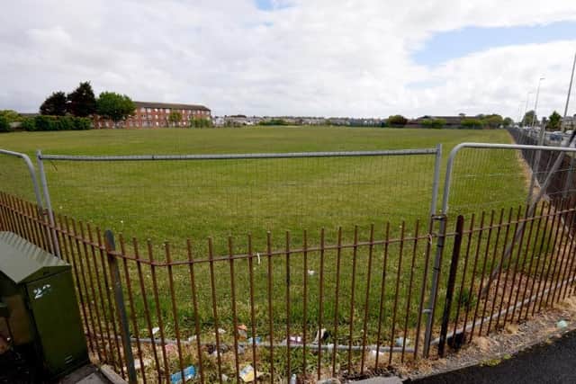 Fishers Field, on the corner of Highfield Road and St Annes Road in South Shore, on Tuesday, May 12, 2020. Signs saying the football pitches and popular dog walking spot would reopen in May 2019 were no longer there (Picture: Daniel Martino for JPIMedia)