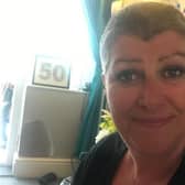 Trinity Hospice shop manager Teresa Perry has shaved her head to raise money for Trinity Hospice in Bispham during the coronavirus lockdown period.