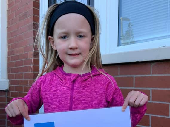 Florence Harrison, from St Annes, wanted to help 'beat the bugs'
