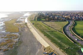 The new-look promenade from Church Scar to Fairhaven
