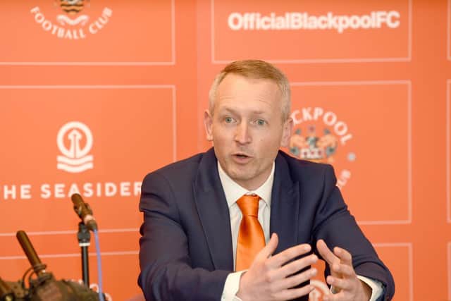Neil Critchley has continued to work though most Blackpool FC staff have been furloughed