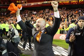 Blackpool manager Ian Holloway