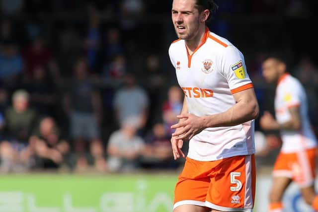 Evans failed to make an impact during his loan spell with Blackpool last season