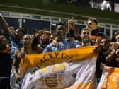There were jubilant scenes after the final whistle