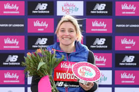 Shelly Woods' last race brought victory at the Vitality Big Half in London in March