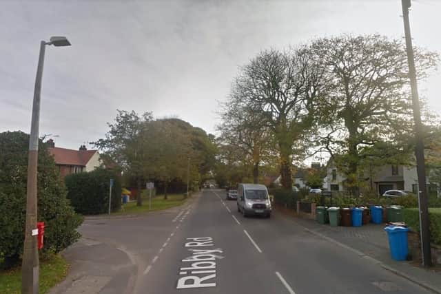 A 30-year-old man has been taken to hospital after he was hit by a vanon Ribby Road. (Credit: Google)