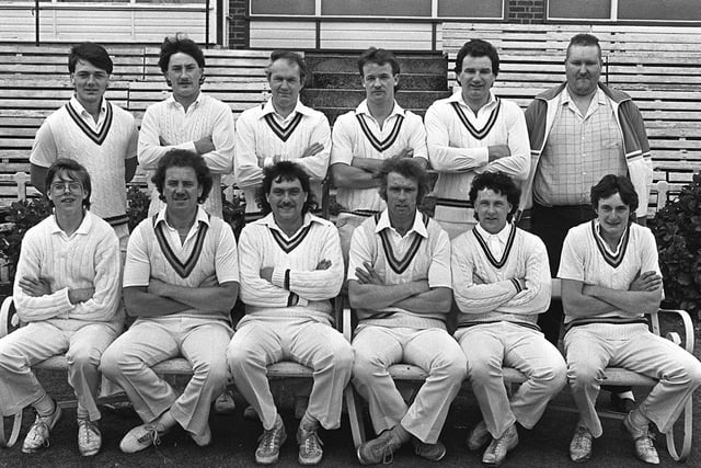 Kendal Cricket Club team for season 86-87