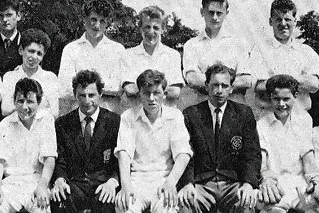 Walton le Dale High School's senior XI in 1961