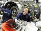Rolls Royce makes aircraft engines