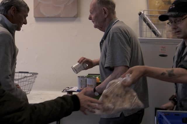 The volunteers at Blackpool Food Bank at work followed in 'Left Coast' who are helping to feed those struggling in the resort.