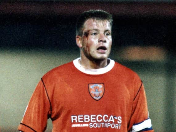 Andy Morrison captained the Seasiders between 1994 and 1996