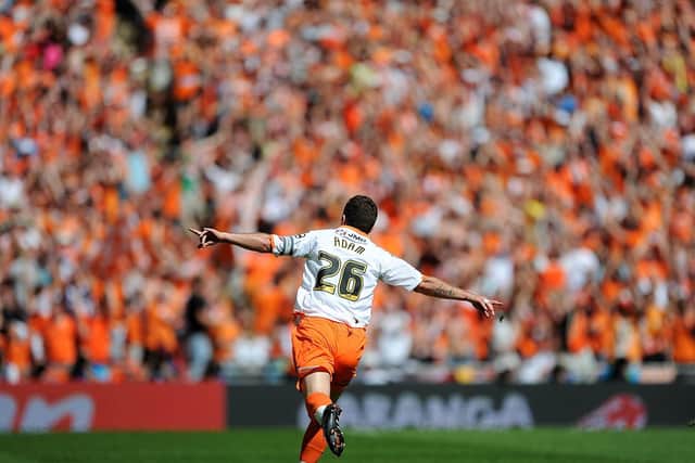 Blackpool's promotion to the Premier League in 2010 is the best achievement of Charlie Adam's career