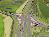 The new A585 junction plan near Singleton