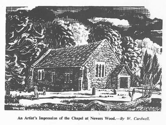 Lost chapel at Newers Wood, Pilling