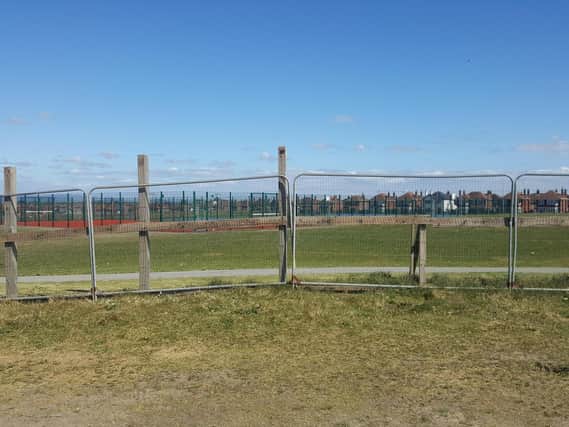 Anchorsholme Park looks set to remain closed for now