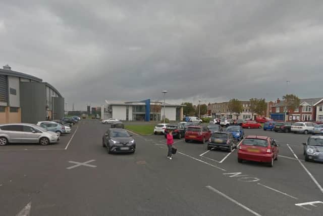 The testing facility located at the Palatine Leisure Centre car park on St Anne's Road is set to return. (Credit: Google)